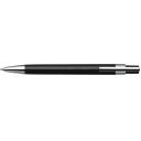 Image of Plastic ballpen with black ink.