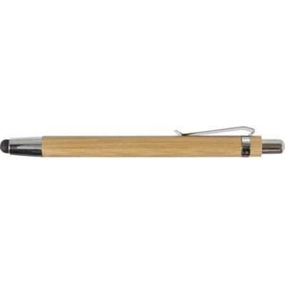 Image of Bamboo ballpen with rubber tip