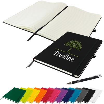 Image of Dunn A4 Lined Soft Touch Notebook