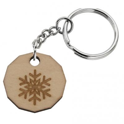 Image of Wooden Keyring (40mm)