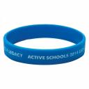 Image of Silicone Wristband (Child: Recessed & Infilled Design)